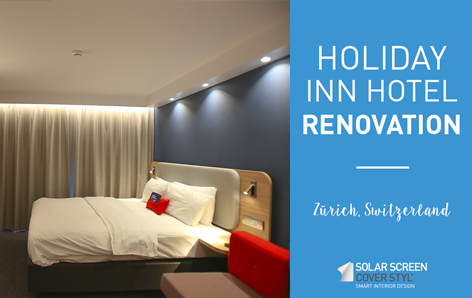 Coverstyl:Rénovation de l'hôtel Holiday Inn Zürich Airport avec les revêtements adhésifs Cover Styl’®